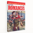 Vintage Magazine Cover Art – Western Romances Classic Print