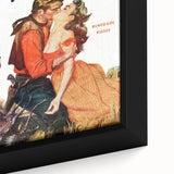 Vintage Magazine Cover Art – Western Romances Passion Print