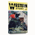 Vintage Magazine Cover Art – Western Story Classic Print