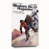 Vintage Magazine Cover Art – Western Story Outdoor Life Print