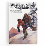Vintage Magazine Cover Art – Western Story Outdoor Life Print