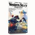 Vintage Magazine Cover Art – Western Story Outdoor Adventure Print