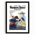 Vintage Magazine Cover Art – Western Story Outdoor Adventure Print