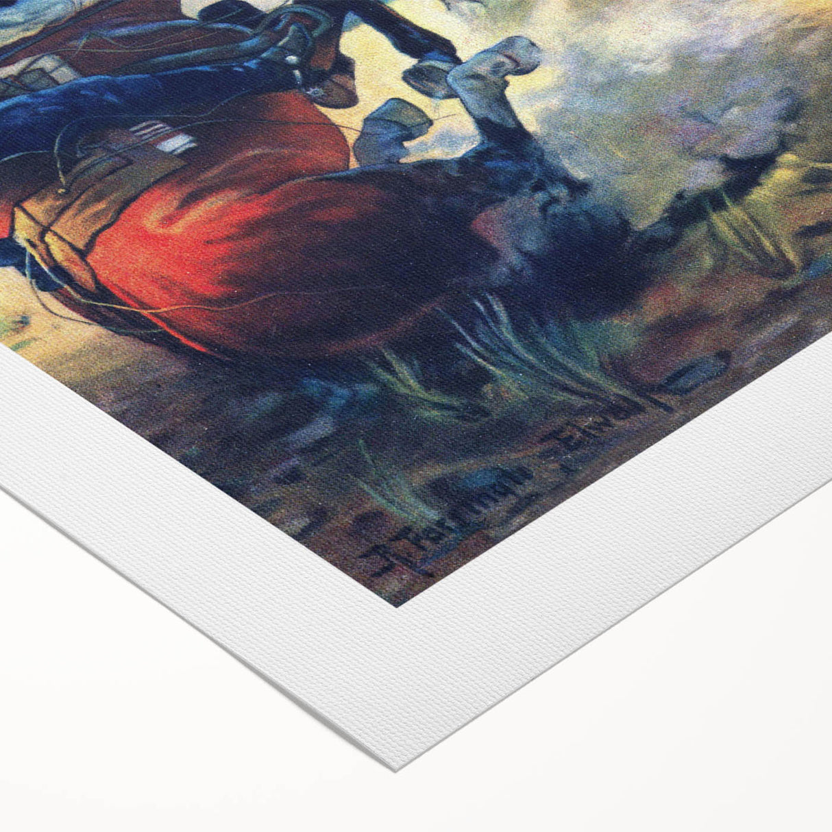 Vintage Magazine Cover Art – Western Story Outdoor Adventure Print