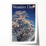 Vintage Magazine Cover Art – Woman’s Day Floral Spring Print