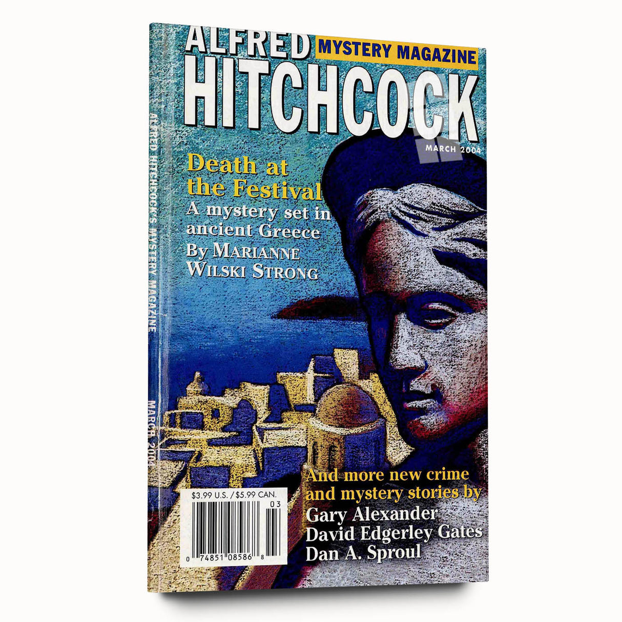 Vintage Magazine Cover Art - Alfred Hitchcock’s Mystery Magazine