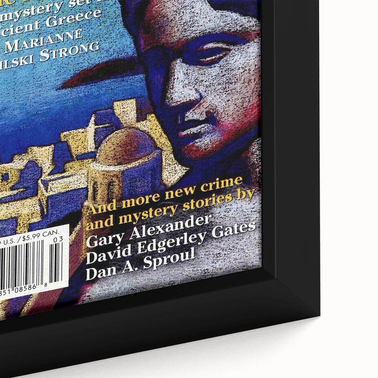 Vintage Magazine Cover Art - Alfred Hitchcock’s Mystery Magazine