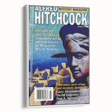 Vintage Magazine Cover Art - Alfred Hitchcock’s Mystery Magazine