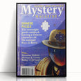Alfred Hitchcock’s Mystery Magazine March 2001 Cover Art