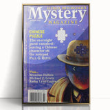 Alfred Hitchcock’s Mystery Magazine March 2001 Cover Art