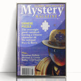 Alfred Hitchcock’s Mystery Magazine March 2001 Cover Art