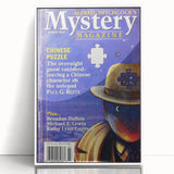 Alfred Hitchcock’s Mystery Magazine March 2001 Cover Art