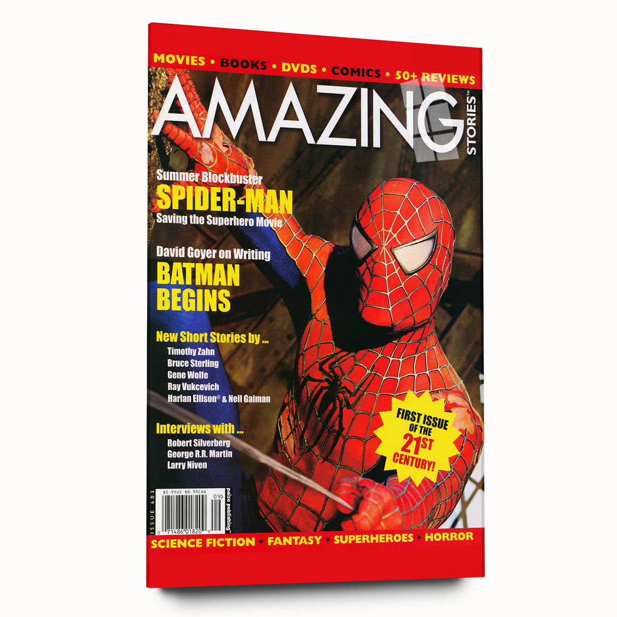 Vintage Magazine Cover Art - Amazing Stories Spider-Man Issue
