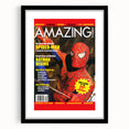 Vintage Magazine Cover Art - Amazing Stories Spider-Man Issue
