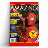 Vintage Magazine Cover Art - Amazing Stories Spider-Man Issue