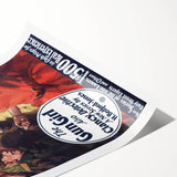 Vintage Magazine Cover Art – The Gun Girl Retro Print