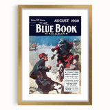 Vintage Magazine Cover Art – A Fighting Man of Mars Retro Print