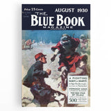 Vintage Magazine Cover Art – A Fighting Man of Mars Retro Print