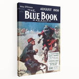 Vintage Magazine Cover Art – A Fighting Man of Mars Retro Print