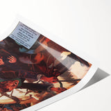 Vintage Magazine Cover Art – Oklahoma Wagon Chase Retro Print