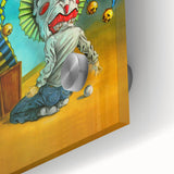 Vintage Cemetery Dance Cover Art – Clown Horror Retro Print