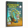 Vintage Cemetery Dance Cover Art – Clown Horror Retro Print