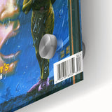 Vintage Cemetery Dance Cover Art – Clown in the Rain Retro Print