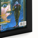 Vintage Cemetery Dance Cover Art – Clown in the Rain Retro Print