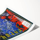 Vintage Cemetery Dance Cover Art – Halloween Pumpkin Retro Print