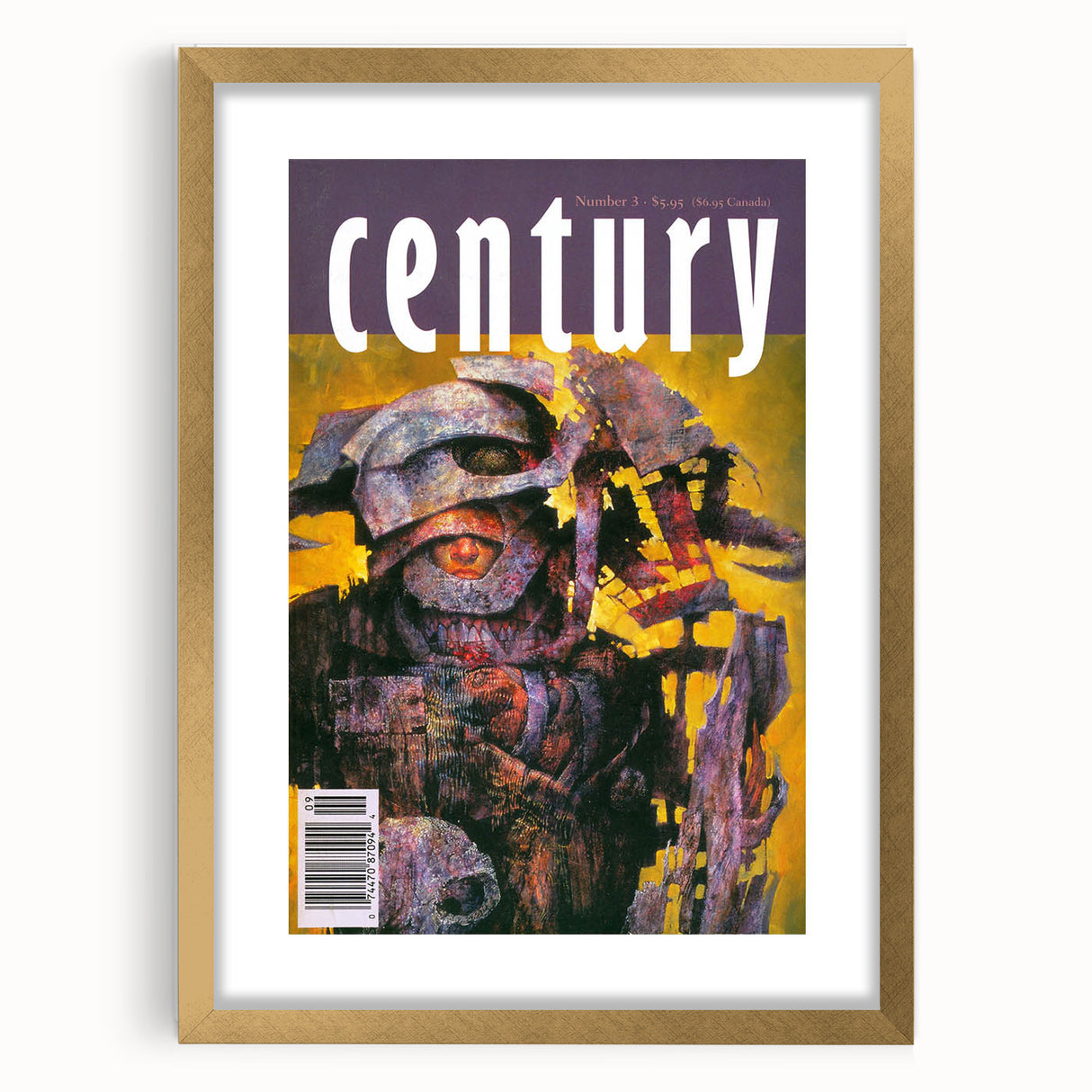 Vintage Magazine Cover Art – Century Collection Retro Print