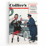 Vintage Magazine Cover Art – Collier's Holiday Edition