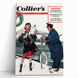 Vintage Magazine Cover Art – Collier's Holiday Edition