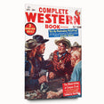 Vintage Western Magazine Cover Art – Complete Western Book