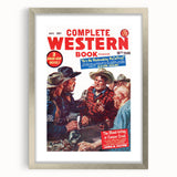 Vintage Western Magazine Cover Art – Complete Western Book