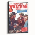 Vintage Western Magazine Cover Art – Complete Western Book