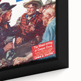 Vintage Western Magazine Cover Art – Complete Western Book