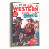 Vintage Western Magazine Cover Art – Complete Western Book