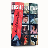 Vintage Cosmopolitan Magazine Cover Art – Fiction Issue