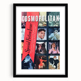 Vintage Cosmopolitan Magazine Cover Art – Fiction Issue