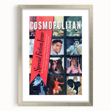 Vintage Cosmopolitan Magazine Cover Art – Fiction Issue