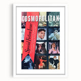 Vintage Cosmopolitan Magazine Cover Art – Fiction Issue