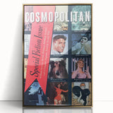 Vintage Cosmopolitan Magazine Cover Art – Fiction Issue