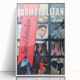 Vintage Cosmopolitan Magazine Cover Art – Fiction Issue