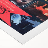 Vintage Cosmopolitan Magazine Cover Art – Fiction Issue