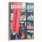 Vintage Cosmopolitan Magazine Cover Art – Fiction Issue