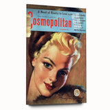 Vintage Cosmopolitan Magazine Cover Art – December 1955
