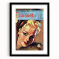 Vintage Cosmopolitan Magazine Cover Art – December 1955