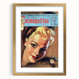 Vintage Cosmopolitan Magazine Cover Art – December 1955