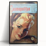 Vintage Cosmopolitan Magazine Cover Art – December 1955