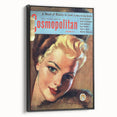 Vintage Cosmopolitan Magazine Cover Art – December 1955